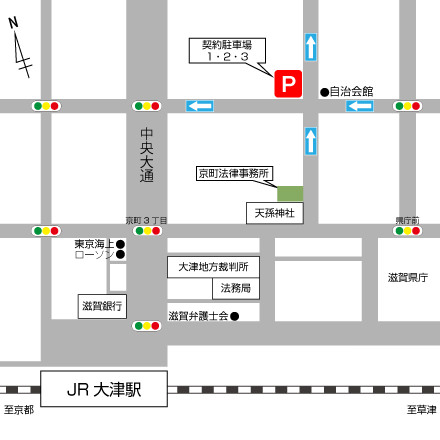 駐車場案内図